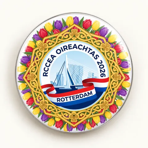 Rotterdam 2026 Button — 38 mm